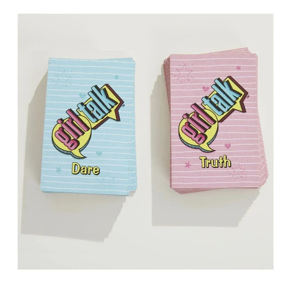 Girl Talk Truth or Dare Board Game Updated Edition for Kids and Teens 2-10 Pl...